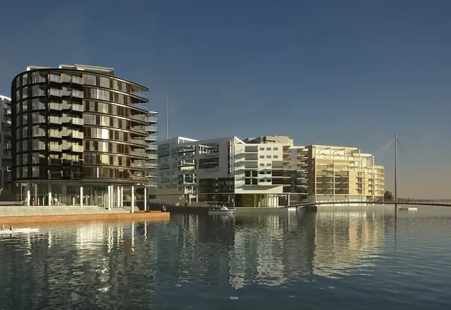 Boliger på Tjuvholmen i Oslo