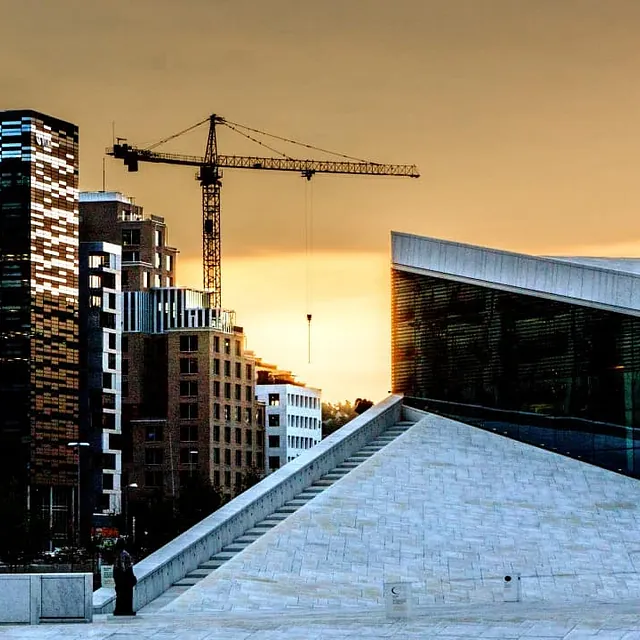 Operaen og Barcode i Bjørvika